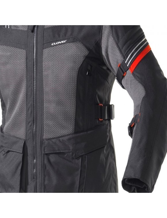 Veste moto d'hiver avec protections trèfle venturing-3 airbag wp noir - 3 Veste moto d'hiver avec protections trèfle venturing-3 airbag wp noir - 3