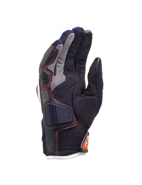 Sommer Motorradhandschuhe Sport Kurzverstärkter Klee Raubtier Weiß/Blau - 2 Sommer Motorradhandschuhe Sport Kurzverstärkter Klee Raubtier Weiß/Blau - 2