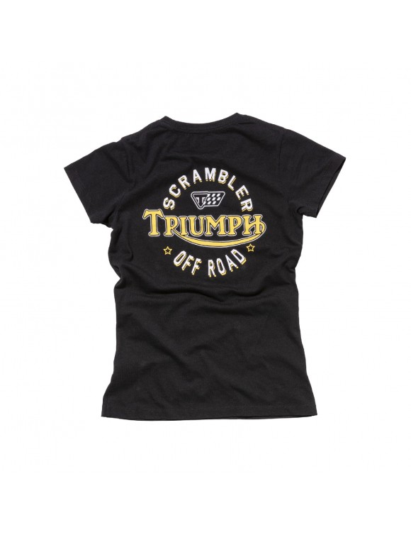 T-shirt donna originale Triumph marriot ladies Scrambler tee mtsa18217 nera - 2 T-shirt donna originale Triumph marriot ladies Scrambler tee mtsa18217 nera - 2