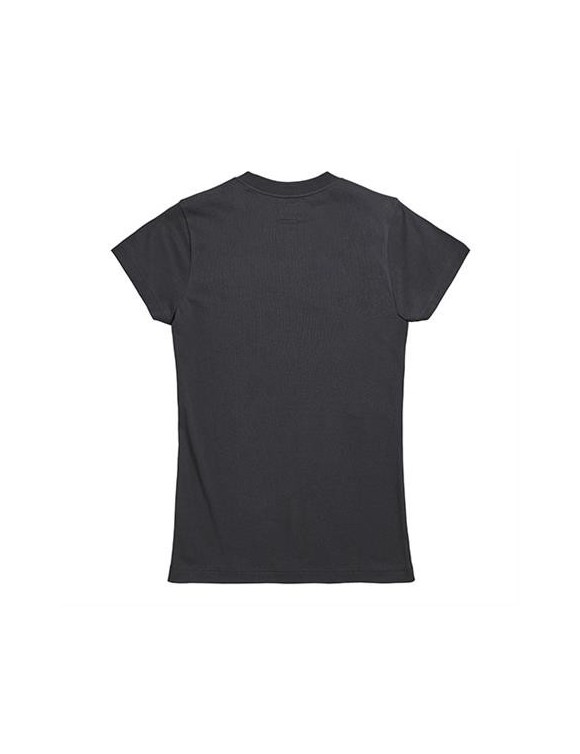 T-shirt da donna in cotone originale Triumph melrose nero jet mtss20057 - 2