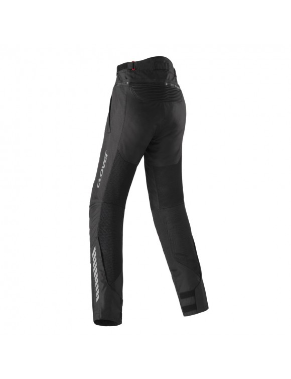 Pantaloni moto da donna 3 stagioni Clover Ventouring-3 wp nero - 2