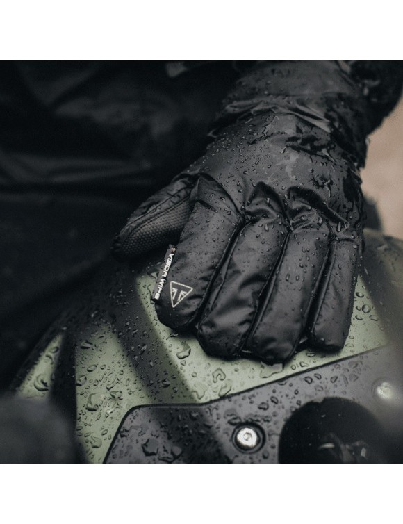 Gants moto Tritech Moto imperméable Triumph pluie sur Noir MFNA2047 - 4