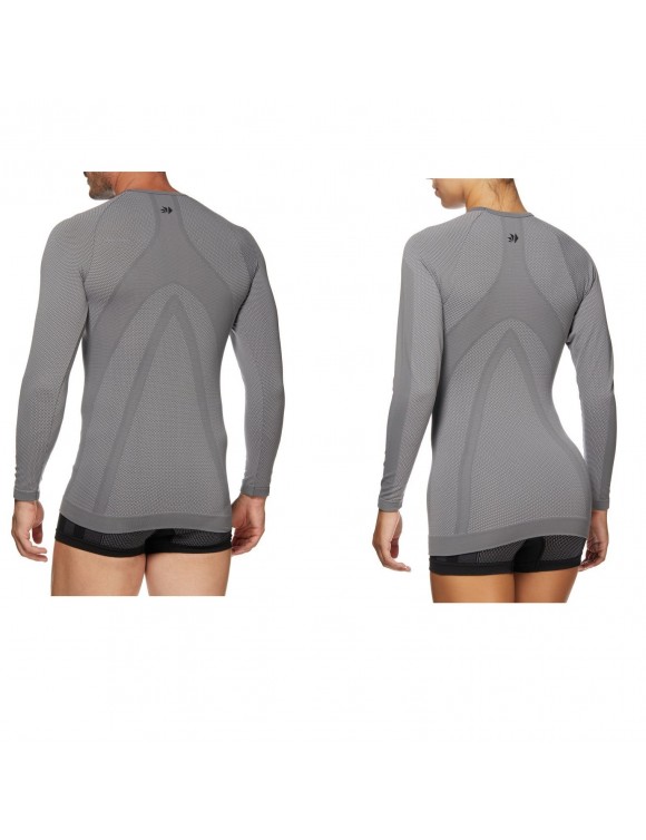 Unisex Crew-Hals Intime Strick-Langärmeln Six2 dunkelgrau TS2-2 - 4 Unisex Crew-Hals Intime Strick-Langärmeln Six2 dunkelgrau TS2-2 - 4