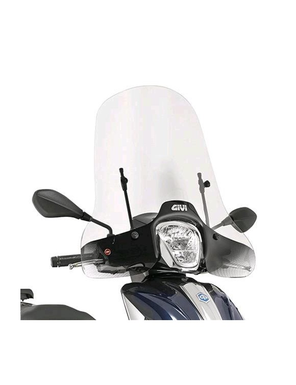 Voll-Windschutzscheiben-Kit GIVI 5612A + PIAGGIO MEDLEY 125-150 Angriffe - 3 Voll-Windschutzscheiben-Kit GIVI 5612A + PIAGGIO MEDLEY 125-150 Angriffe - 3