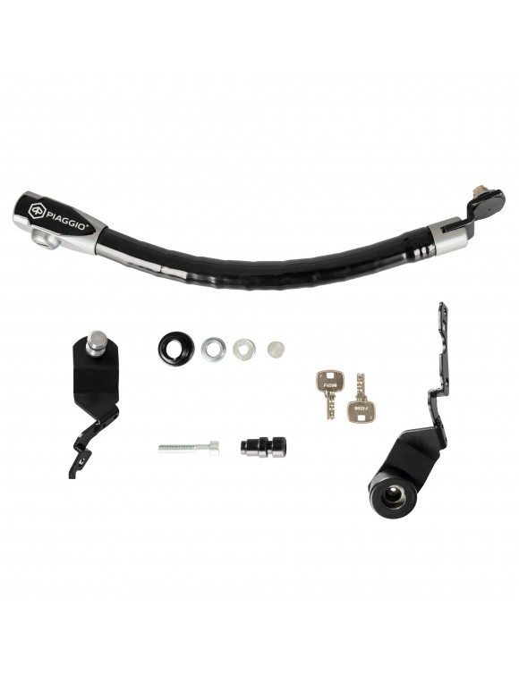 Kit antifurto meccanico sella-manubrio originale Piaggio Liberty 50 iget - 1