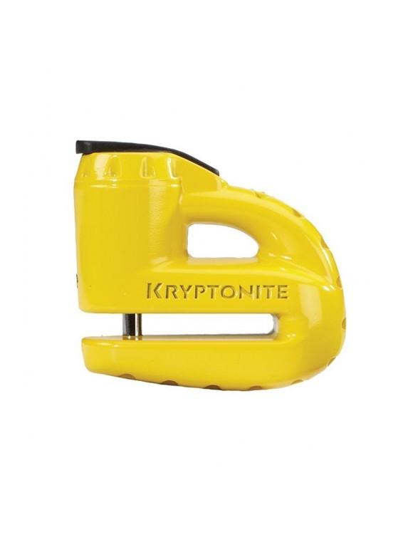 Motorcycle/scooter lock kit with Reminder Kryptonite Keeper 5-S2 yellow cable