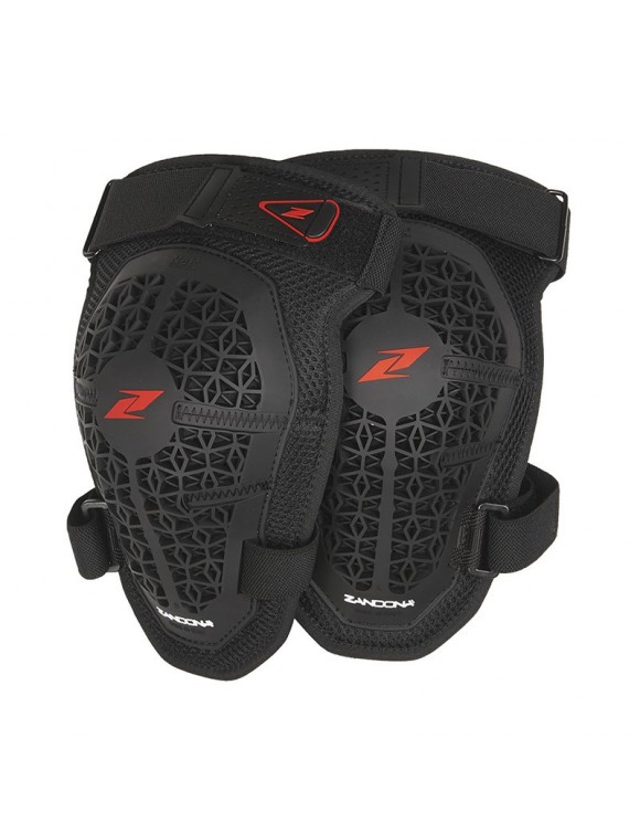 Protecciones de rodilla para moto homologadas Zandona' Netcube Kneeguard Negro 3277-N
