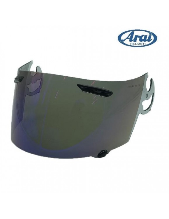 Visiera casco iridium specchiata per Arai RX-7 gp/RX-7 rc/Corsair-v/RX-q/quantum