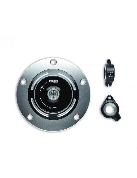 Tappo Serbatoio In Alluminio Dal Pieno  Ducati Scrambler 97780071AA - 1