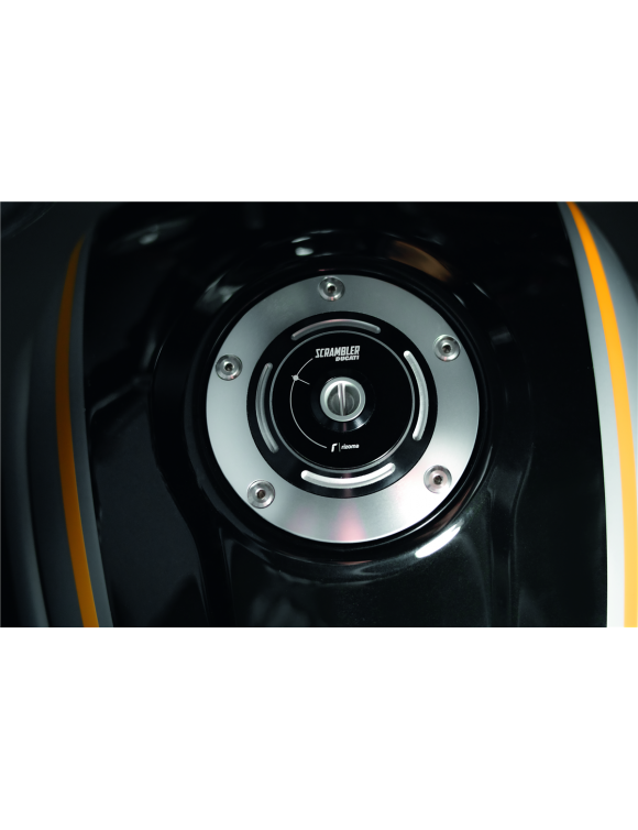 Tappo Serbatoio In Alluminio Dal Pieno  Ducati Scrambler 97780071AA - 2