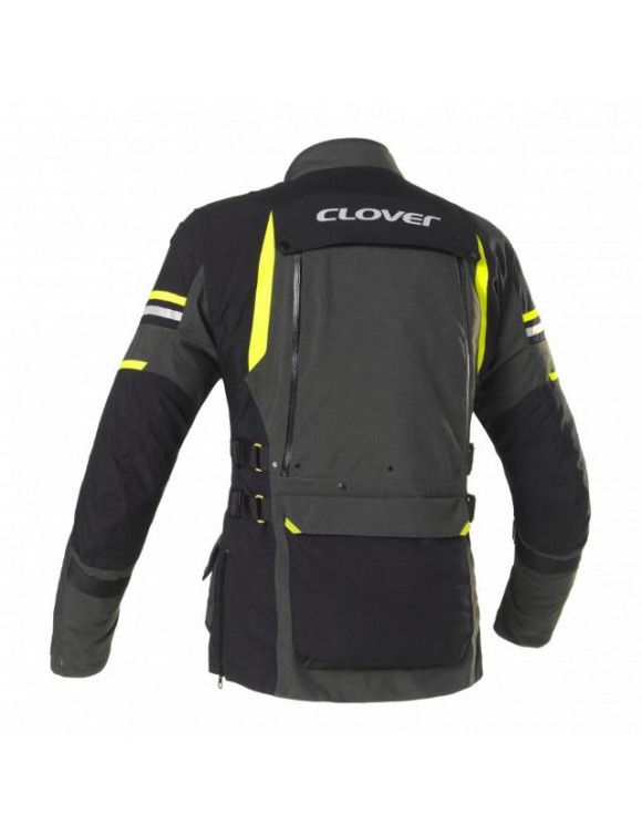 Chaqueta de Moto Touring de Invierno para Mujer Clover Laminator-2 WP Lady 1711-N/G - 2