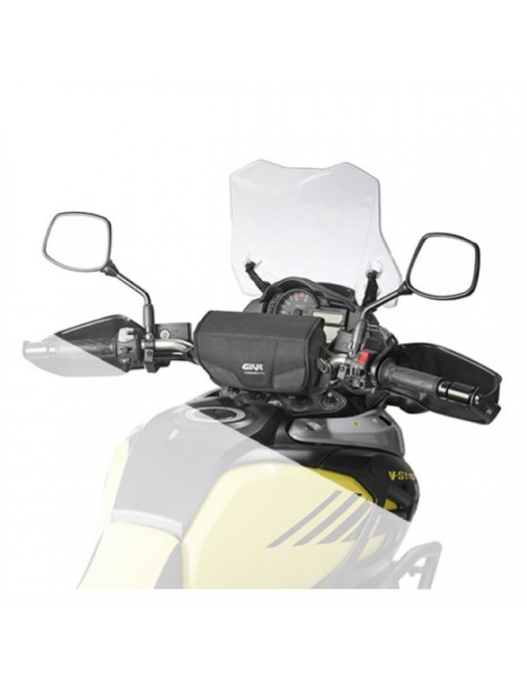 Borsello da manubrio per moto, Universale, 3l, nero | GIVI t516 - 2