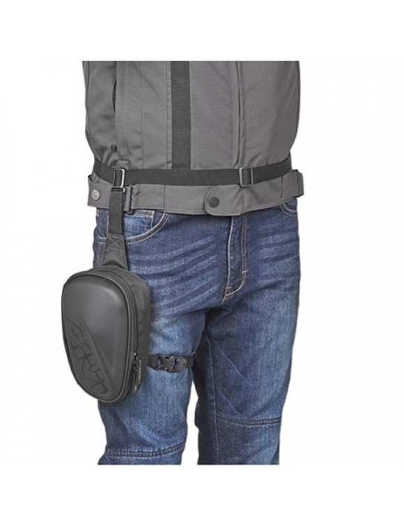 Sac à jambe motocyclistes,3L,Noir,GIVI ST608B - 4
