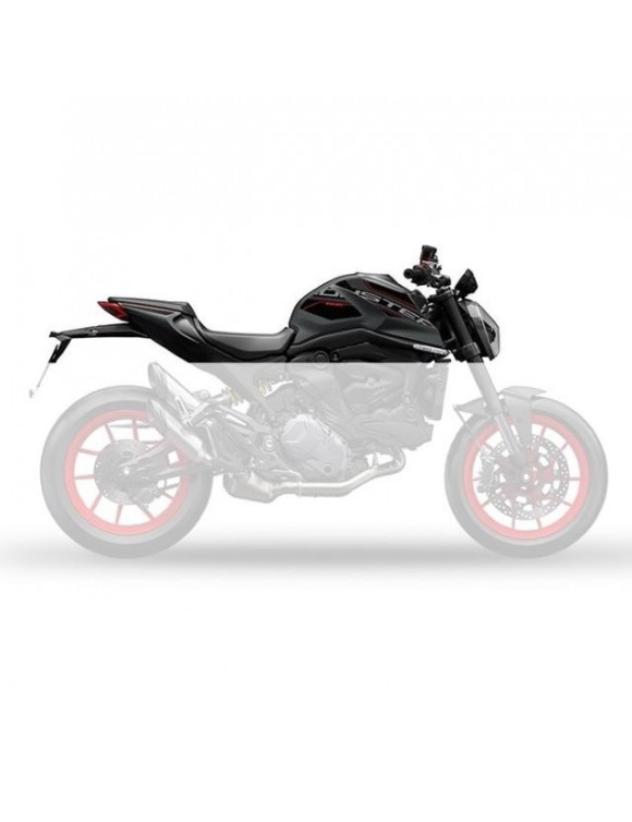 Kit d'autocollants,Noir,97480281AB,Ducati Monster/Monster Plus(à partir 2021) - 2