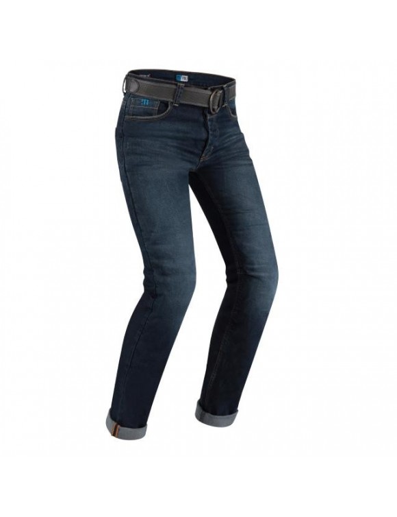 Men's motorcycle jeans promojeans caiveracer blue twaron® protections cafb14