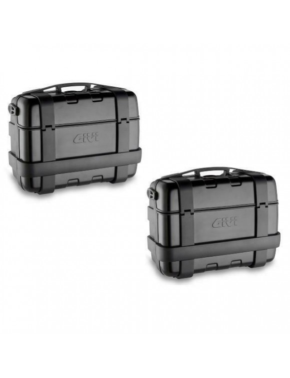 Motorradseitige Koffer,33L + 33L,schwarz,universell | GIVI TRK33Bpack2.