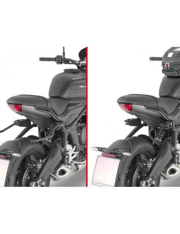 Kit telaietti laterali GIVI tr6419 per borse morbide, Triumph Trident 660  - 1