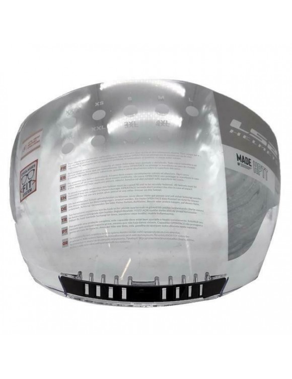Visiera casco moto trasparente antigraffio LS2 of600 copter 80060vis01 - 2