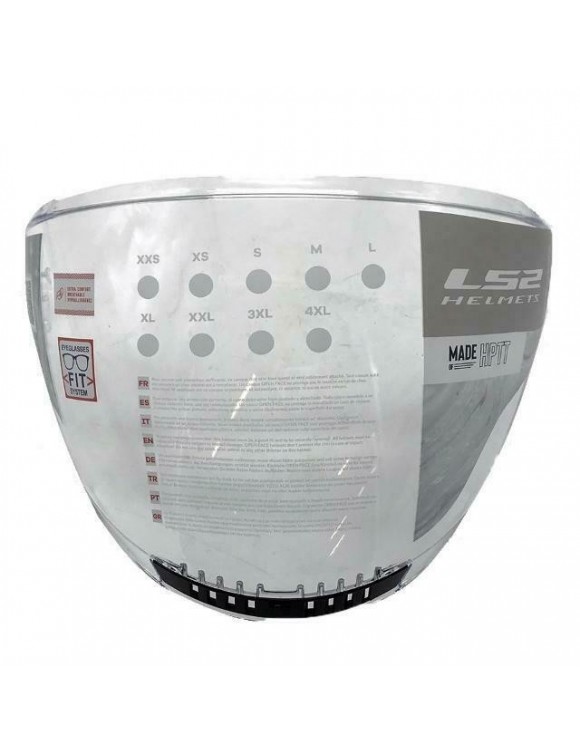 Visiera casco moto trasparente antigraffio LS2 of600 copter 80060vis01 - 3