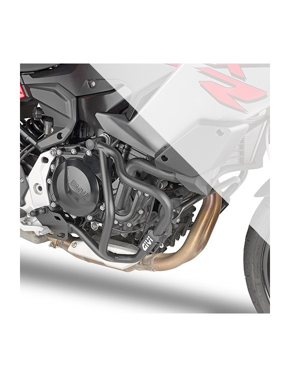 motor tubular negro 25 mm GIVI TN5137 BMW F900XR(des2020) - 1 motor tubular negro 25 mm GIVI TN5137 BMW F900XR(des2020) - 1
