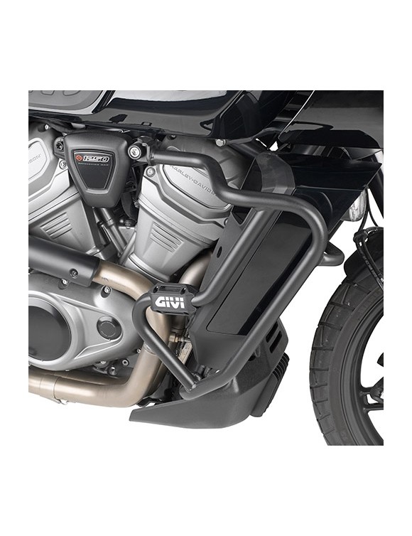 25mm paramotor kit,black,GIVI TN8400,Harley-Davidson Pan America 1250(from 2021)