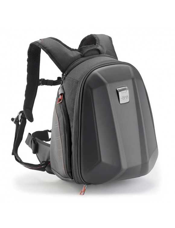 Motorcycle sport backpack 22L thermoformed black GIVI ST606 SUMMER/WINTER