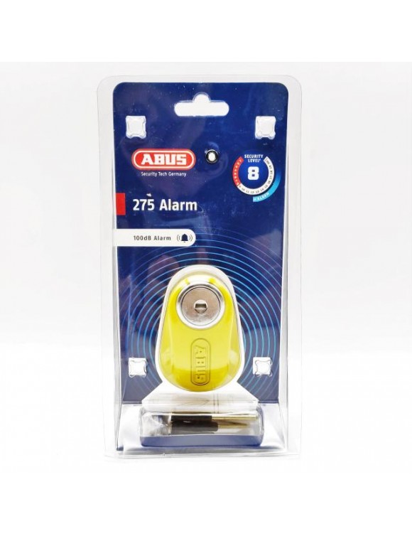 Anti theft disck lock,yellow,Abus Element 275a light motorcycles/scooters