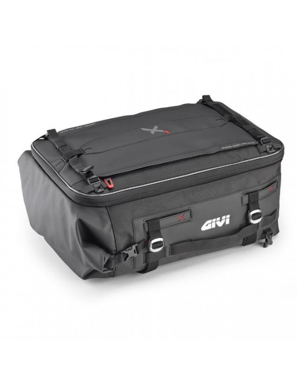 52L expandable saddle bag,black,waterproof,motorcycle,universal | GIVI XL03