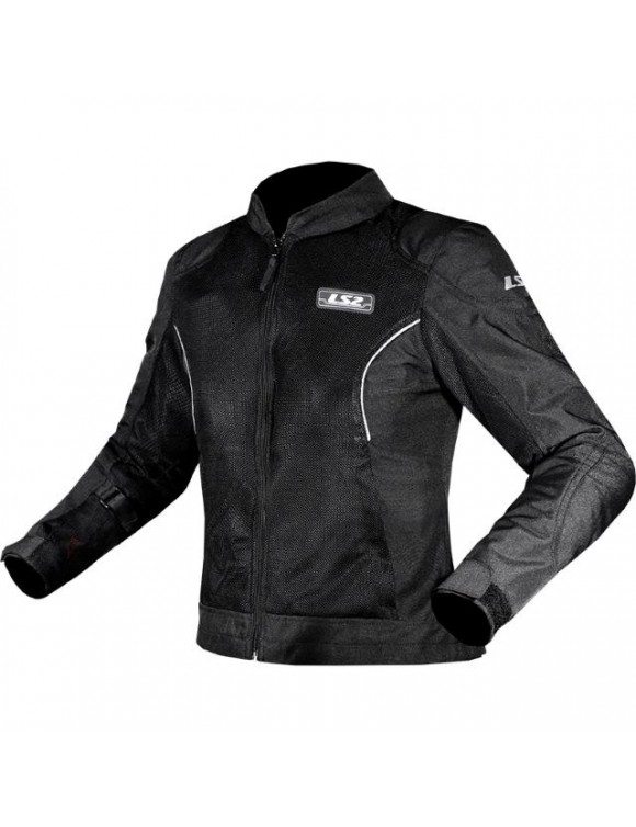 Summer Women's Motorcycle jacket In Black LS2 Airy lady,black