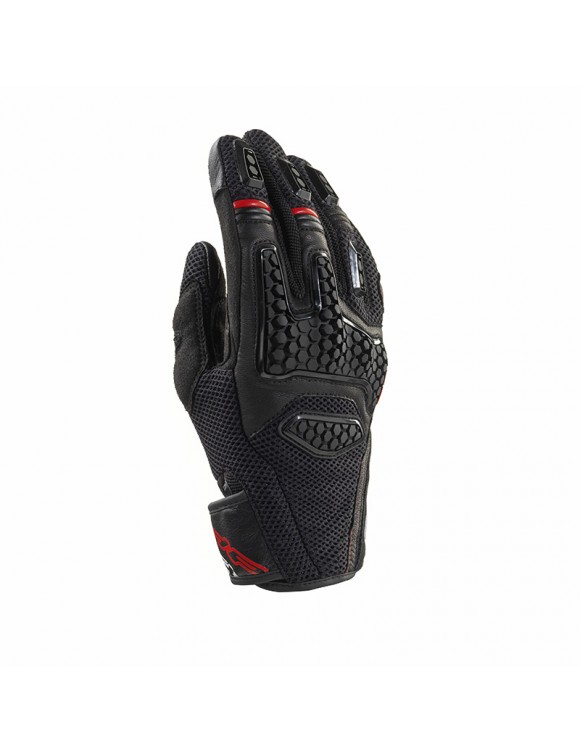 Summer Men's Motorcycle Touring gloves,Fabric/Leather Clover GTS-3 1132-N/N