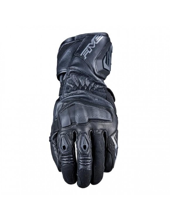 Sports Men's summer motorcycle Gloves Five Rfx4 leather Evo Black 8126