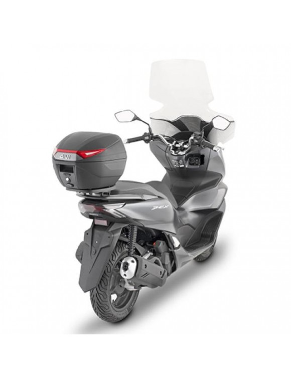 Kit bauletto 30l, Monolock, universale, nero per moto/scooter | GIVI c30n - 2