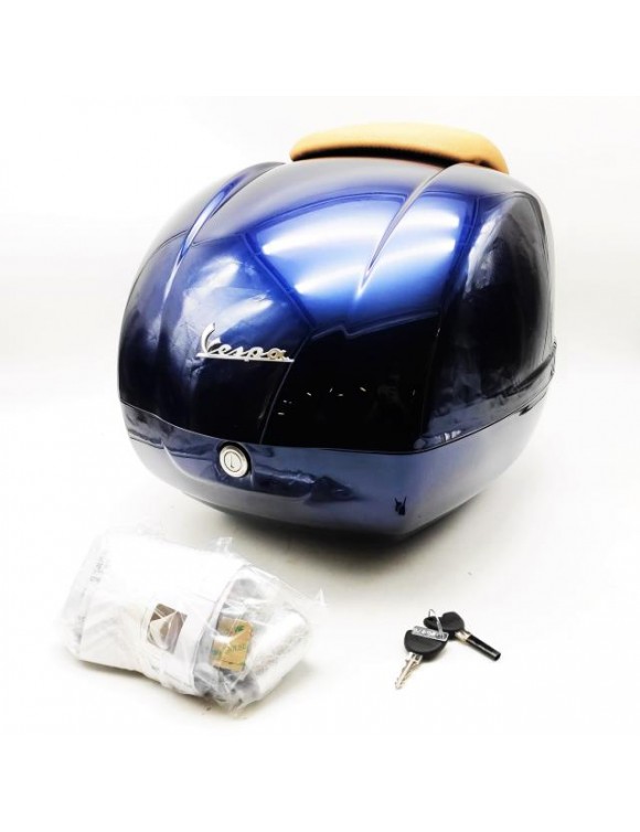 Kit boîtier supérieur avec dossier,bleu,CM273356 d'origine,Vespa GTS/GTS Super - 4 Kit boîtier supérieur avec dossier,bleu,CM273356 d'origine,Vespa GTS/GTS Super - 4