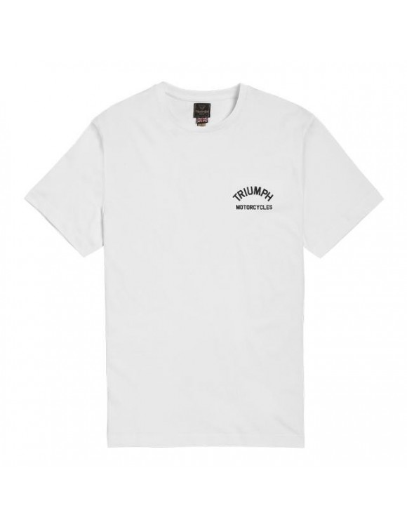 Triumphschloss weiße MTSS22029 -Baumwoll-T-Shirt in Baumwolle