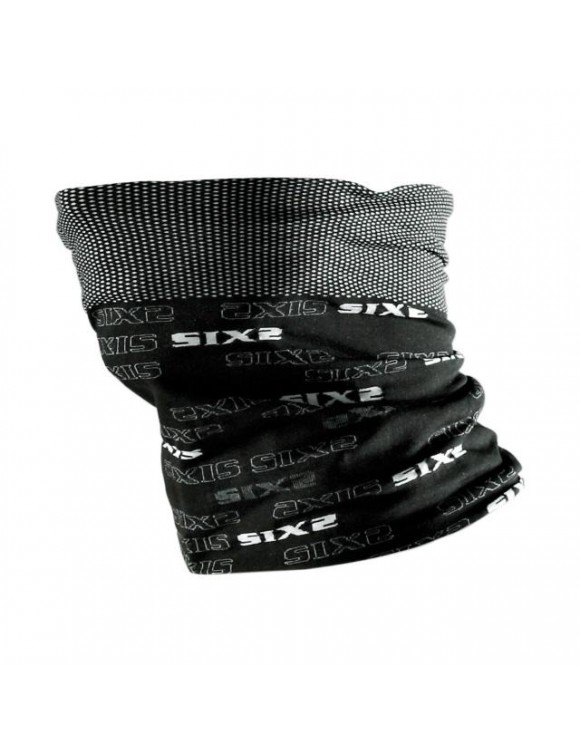 Scaldacollo/fascia/sottocasco tecnico SIX2 tbx carbon underwear nero