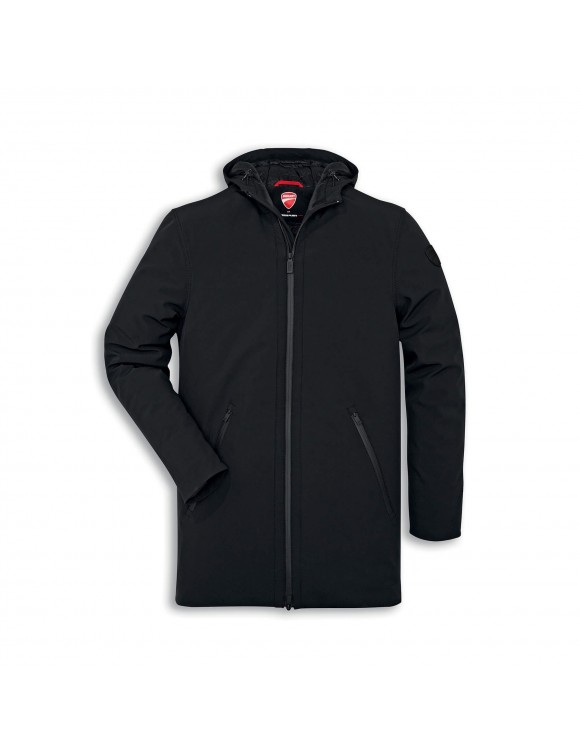 Parka de invierno para hombre Ducati Edge original de Ciesse piumini negra - 1 Parka de invierno para hombre Ducati Edge original de Ciesse piumini negra - 1