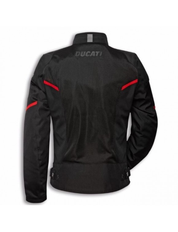 Ducati Tex Flow C4+ Schwarz Herren Sommer Motorradjacke aus Textil - 2 Ducati Tex Flow C4+ Schwarz Herren Sommer Motorradjacke aus Textil - 2