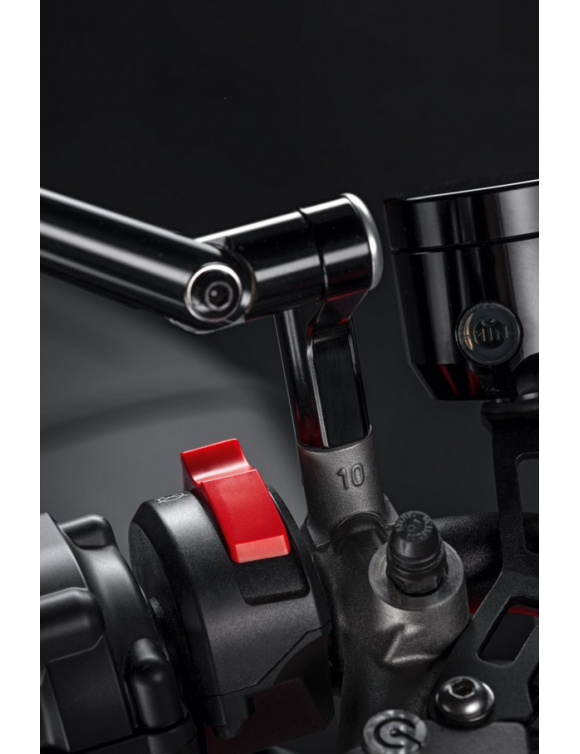 Par de adaptadores 96880553a para espejos retrovisores originales Ducati - 2