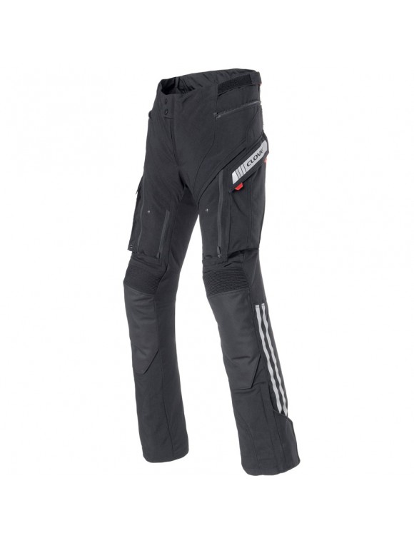 Pantalon Touring Moto Four Seasons Trèfle GTS-4 WP Pants Noir - 2