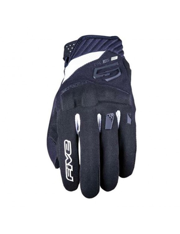 Motorcycle men summer gloves Urban Five RS3 EVO Airflow Black/White 81267