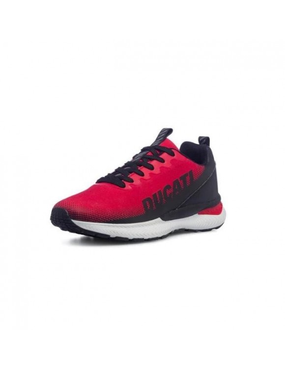 Chaussures de sport pour hommes d'origine Ducati avec logo Fuji 3 noir/rouge DS519-92 - 2