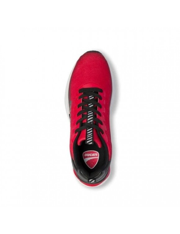 Chaussures de sport pour hommes d'origine Ducati avec logo Fuji 3 noir/rouge DS519-92 - 4