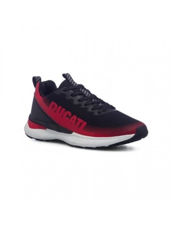 Original Ducati Herren Sportschuhe mit Fuji 3 Logo schwarz/rot DS519-02 - 2