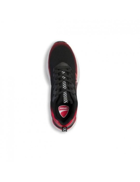 Original Ducati Herren Sportschuhe mit Fuji 3 Logo schwarz/rot DS519-02 - 5