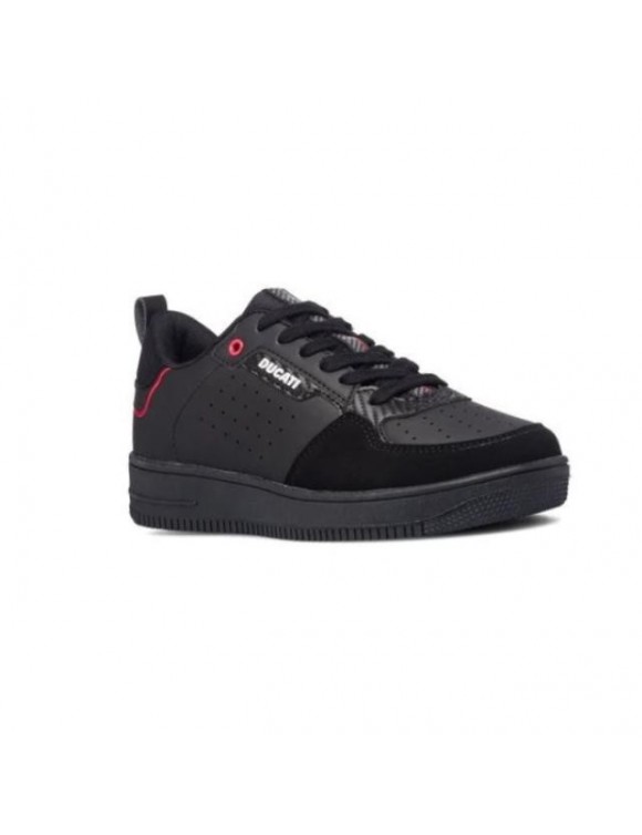 Chaussures de sport pour hommes avec détails perforés originaux Ducati Valencia noir DF21-16 - 2
