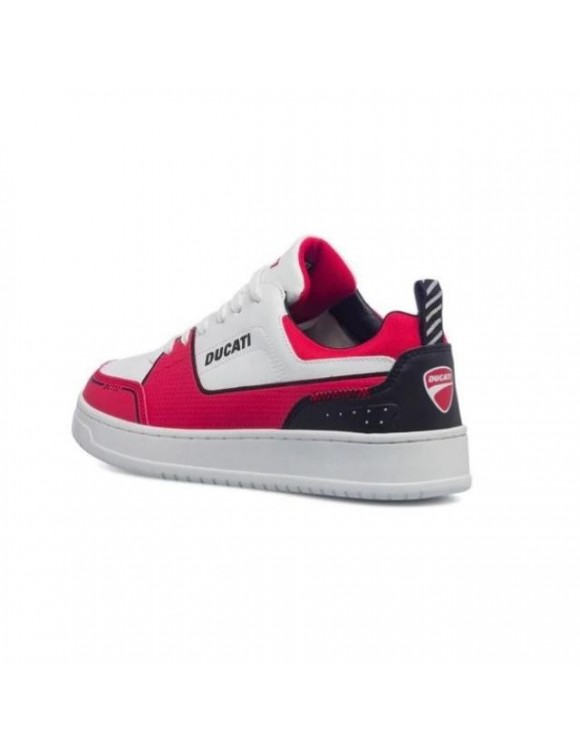 Original Ducati Barsaba 2 Herren Sportschuhe weiß/rot DS412-91 - 3
