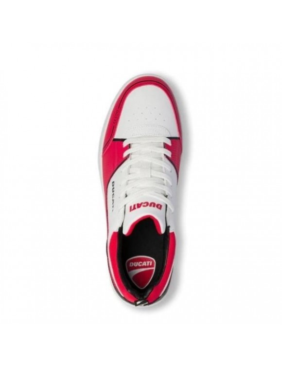Original Ducati Barsaba 2 Herren Sportschuhe weiß/rot DS412-91 - 4