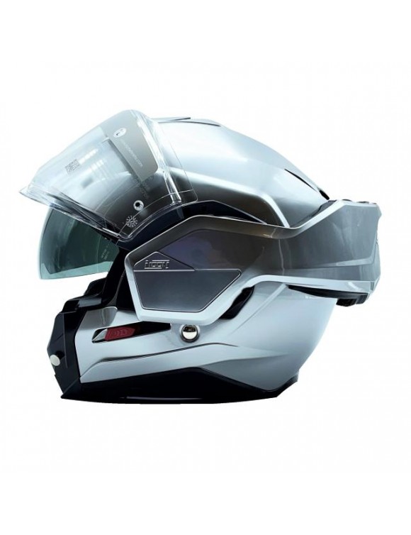 Casco de motocicleta modular HJC I100 Solid Hyper Silver Shiny 188324 - 5
