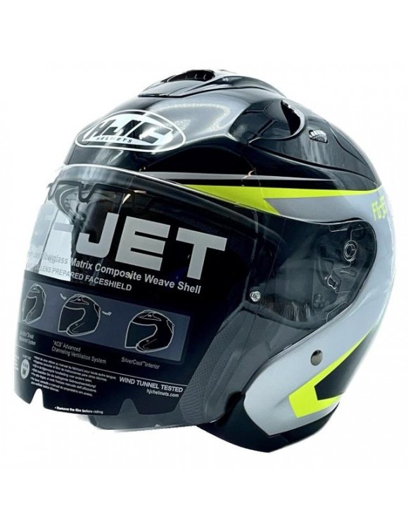 HJC FG-JET Helmet Black