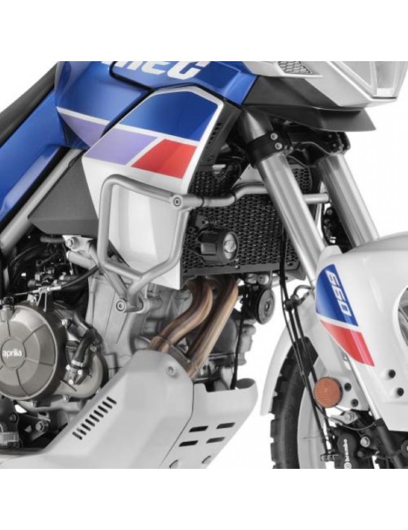 Kit paramotore in acciaio, silver, originale 2s001867, Aprilia Tuareg 660  - 1